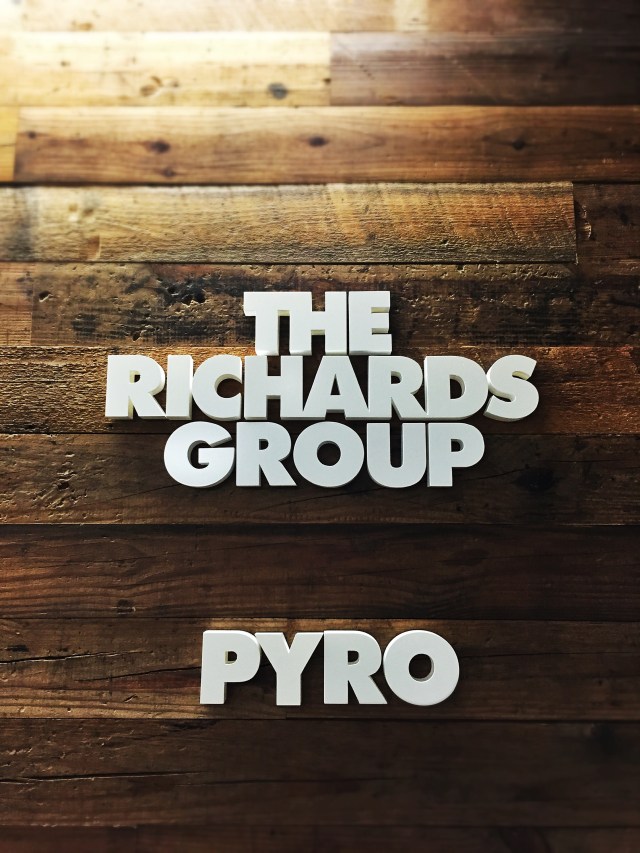 Each floor has beautiful reclaimed wood by reception desk