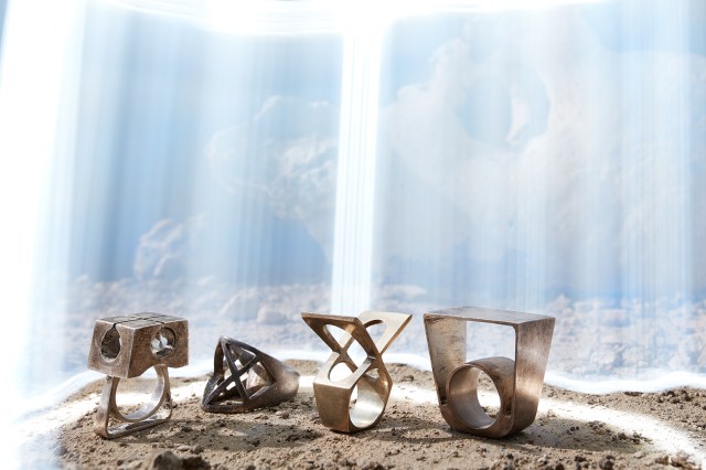 Rings created by Cyndi Long's Grandfather, Thomas Wilson Laney, in the 1960s.